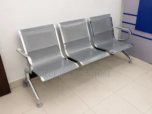 3 Seater Metal Waiting Chair Office, Hospital Reception Bench