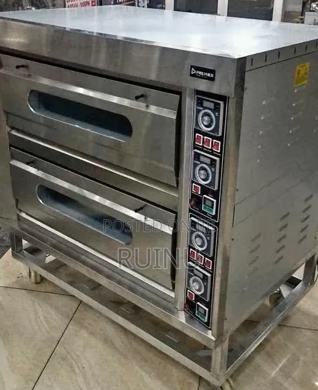 Mmercial Double-Deck Electric Baking Oven Designed for Bakeries