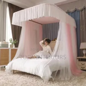 U-Shaped Curved Rail Classic 2 Stand Mosquito Net