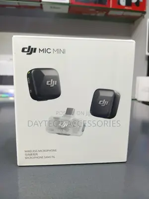 DJI Mic Mini Wireless Microphone 2 TX + 1 RX Wireless Receiver.