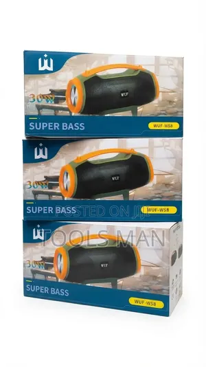 WUF-W58 30W Portable Bluetooth Speaker With Super Bass.