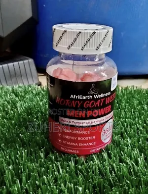 Horny Goat Weed Men Power Gummies :Maca, Tongkat Ali Tribulus