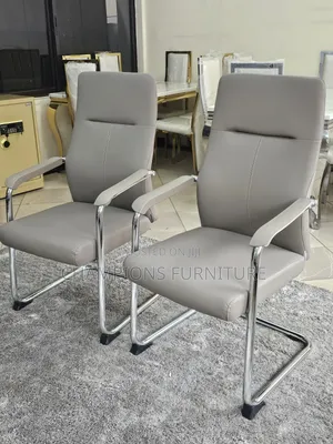 Beige Cantilever Executive Office Chair