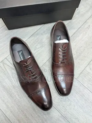 Billionaire Brand Leather Oxford Shoes