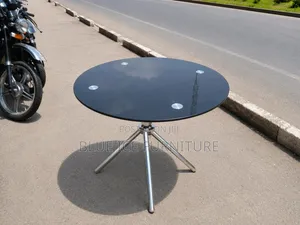 Modern Round Glass Coffee Table