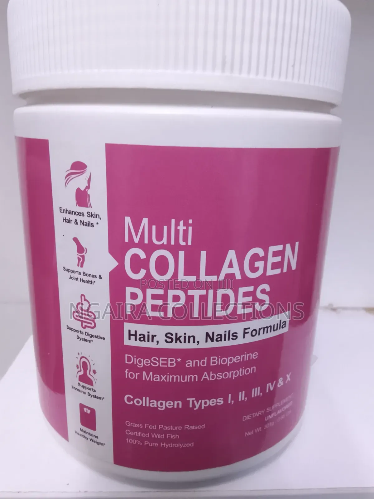 MULTI COLLAGEN PEPTIDES - Hair , Skin , Nails Formula