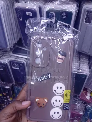 Brown Silicone Phone Case for a Samsung Galaxy M54 5G F