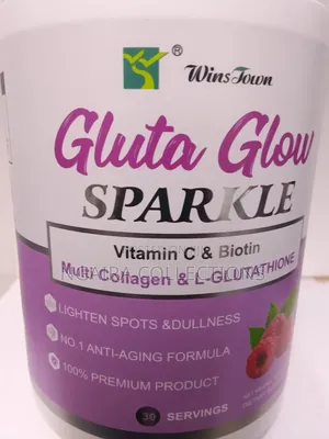 GLUTA GLOW SPARKLE - Vit C, Biotin Multi- Collagen ,L - Gluthathione
