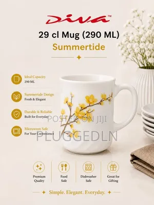 Glass Mugs(290ml)Box
6 Sets(36pcs)