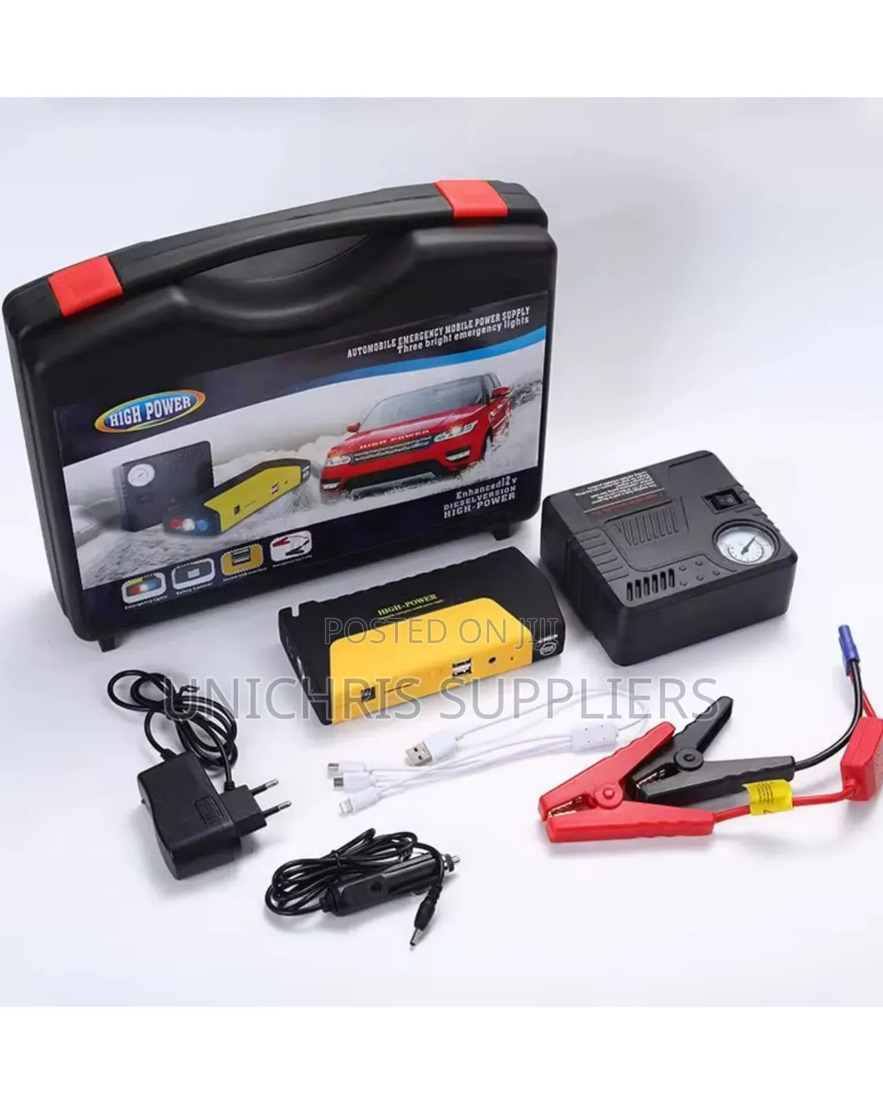 Portable Jump Starter Battery Pack,