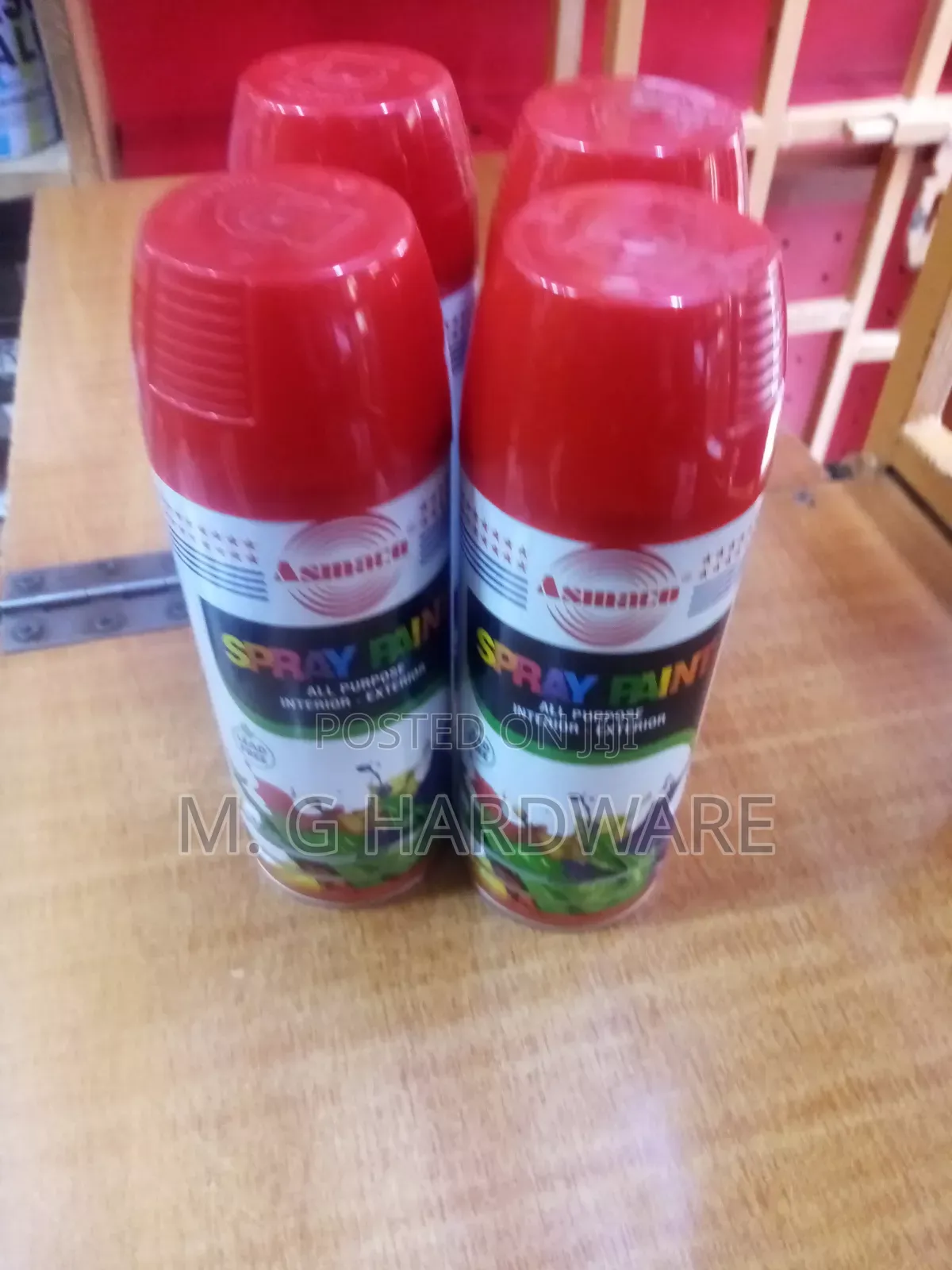 Red Spraypaint