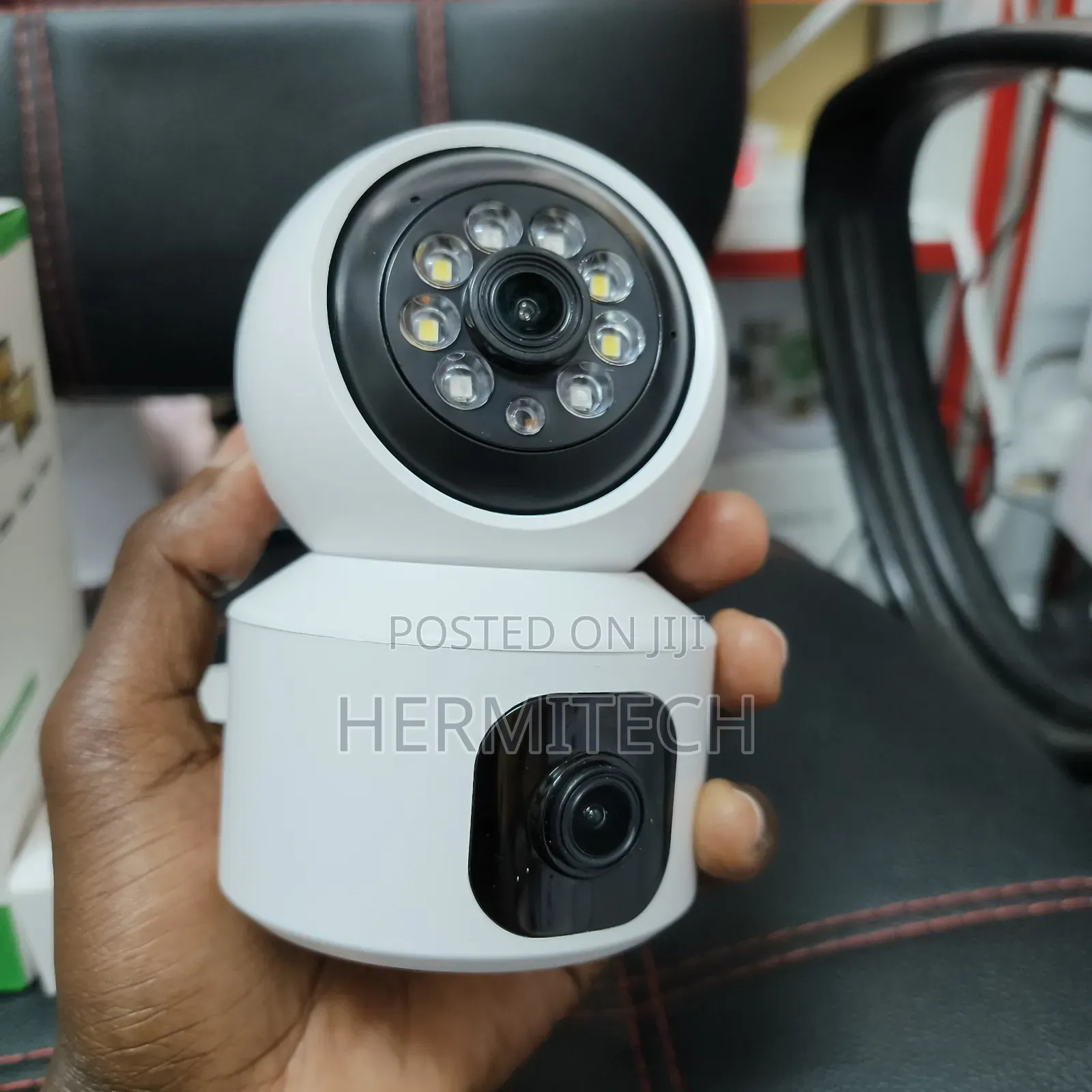 Dual Lens WiFi Connection Smart Net Wireless CCTV Camera Wireless