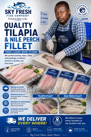 Fresh Tilapia Fish for Sale-Whole Fillet