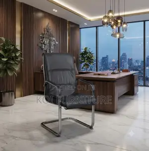 Office Chairs; Heavy Cushioned Visitors Office Chairs