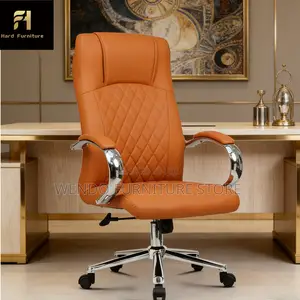 Office Chairs; Executive High Backrest Leather Touch Office Chairs