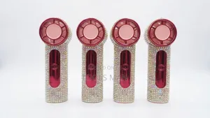 Luxury Bling Crystal Handheld Fan - Portable Lash Travel Fan.
