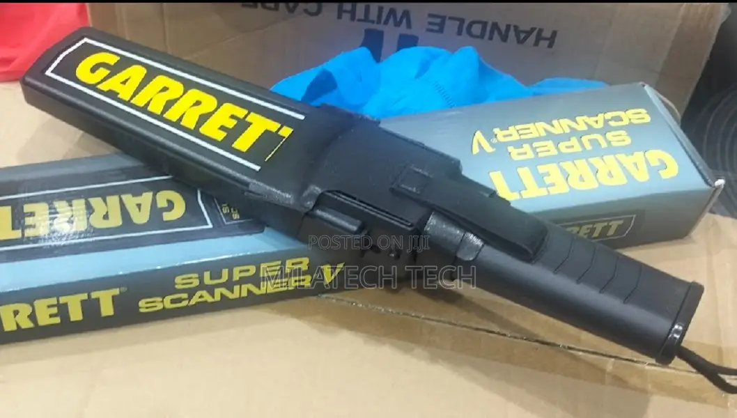 Professional Garrett Metal Detector Scanner for Security Screening