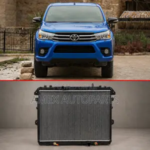 Radiator Toyota Hilux Vigo Fortuner 2kd 1kd Cross Pipe Pa26At