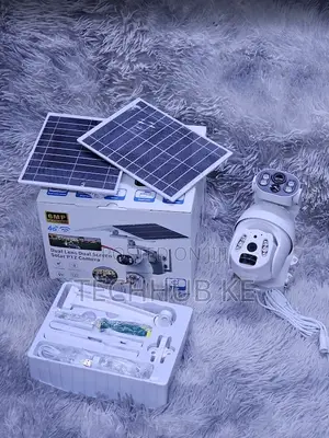 Weatherproof Advanced Solar 6mp PTZ Ubox Dual Lens 4g CCTV