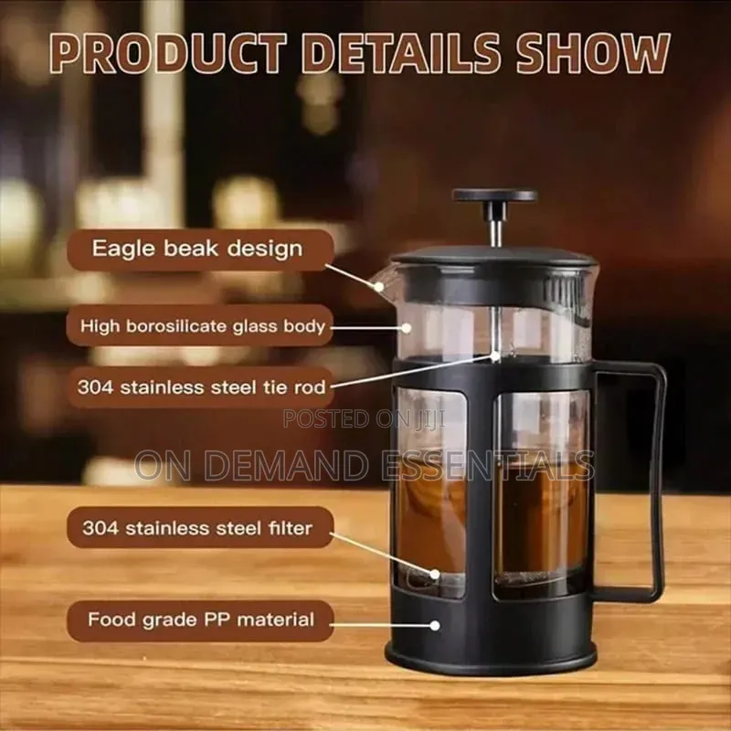 1000ml French Press Coffee Maker
