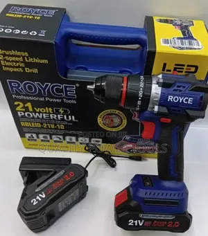 Royce Professional Power Tools 21V Cordless Brushless Impact Drill