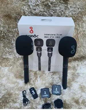 CandC Professional Dual Wireless Microphone 2TX + 1RX