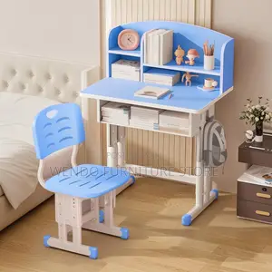 Home Desk; Colorful Home School Grading Desk Chair Sets