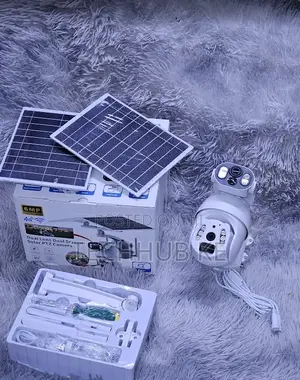 4g Dual Lens 6mp Outdoor Solar Camera – Smart PTZ CCTV With Ubox