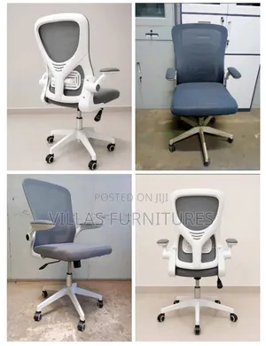 White Egornomic Office Chair