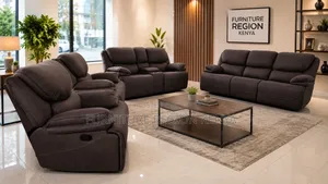 Seven-Seater Luxurious King-Size Recliner Sofas