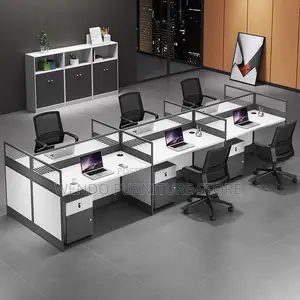 Office Workstation; 6 Users Office Authority Workstation Table