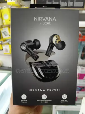 These Are boAt Nirvana Crystl True Wireless Earbuds.