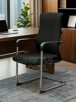 Office Chairs; Visitors Reception Area Chair With Mesh Backrest