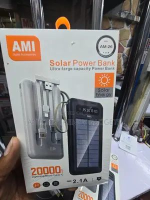 AMI AM-26 Fast Charging 20000mAh Portable Power Bank