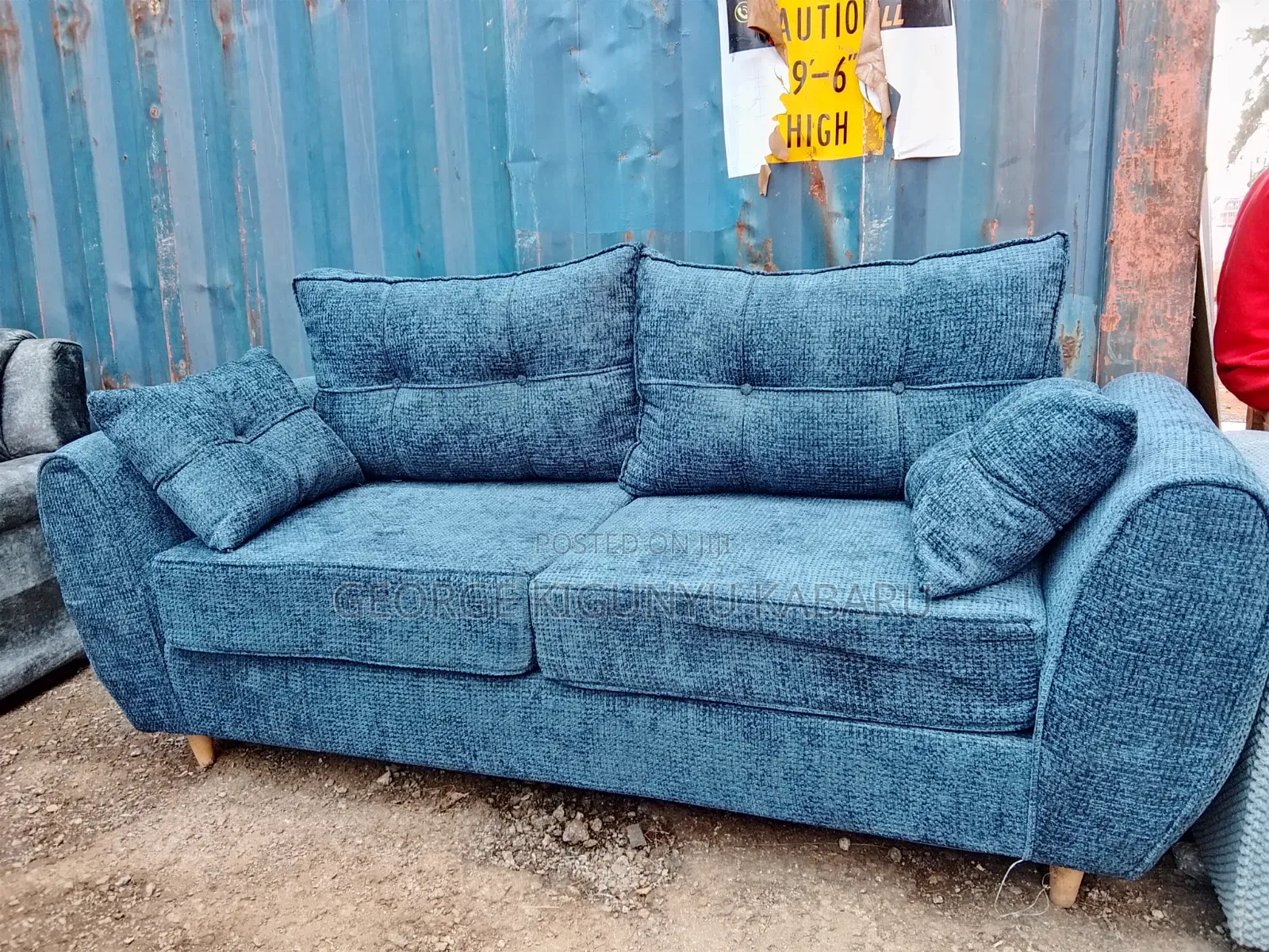 Sofaset 5seater With Springs Cushions