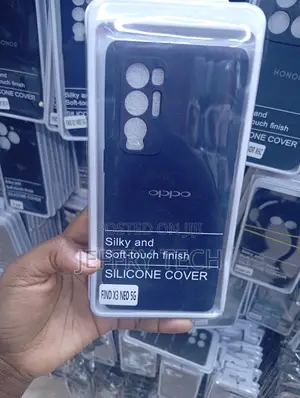 Find X3 Neo 5G Dark Blue Silicone Cover