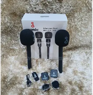 CandC Professional Wireless Mic Kit – 2 Transmitters + 1 Receiver