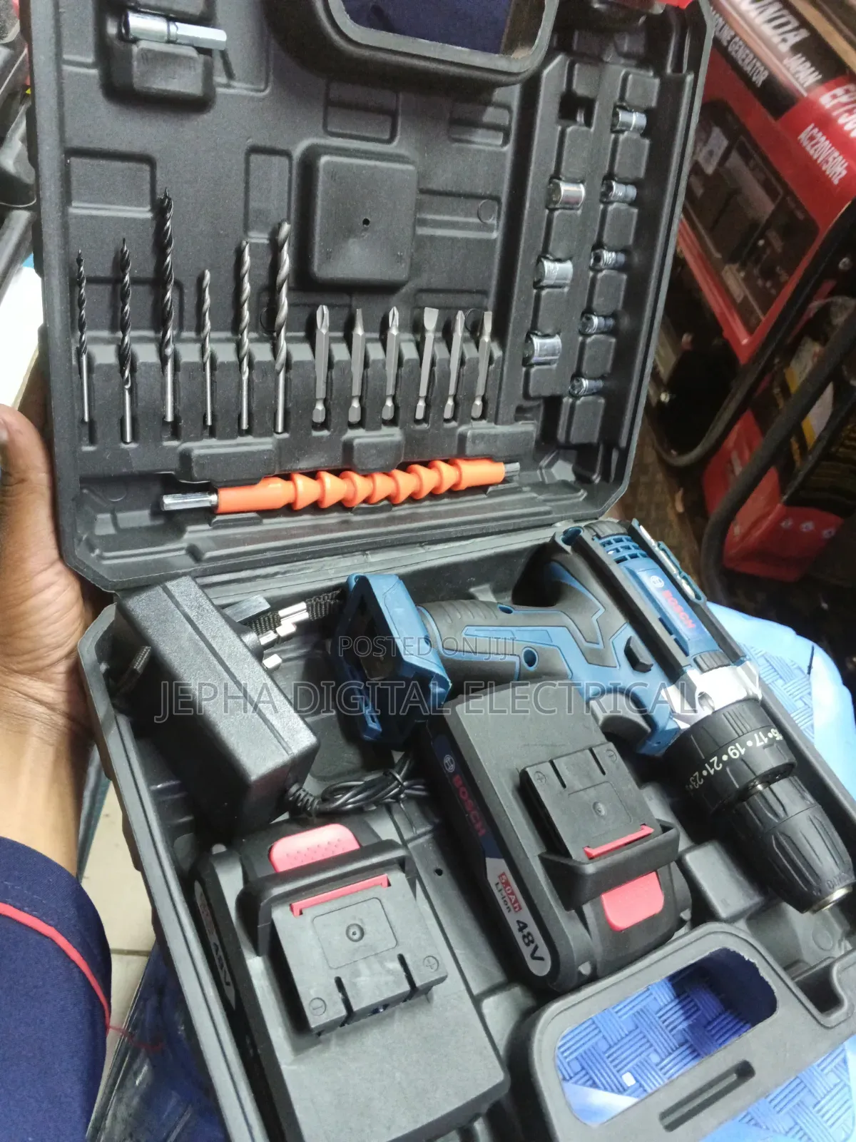 Powerful Bosch 48v Drill Machine