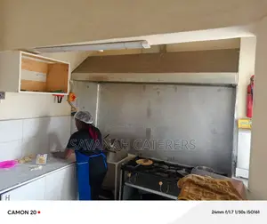 Commercial Kitchen With Sitting Area