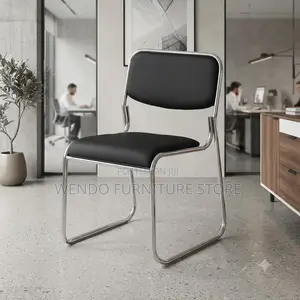 Office Chairs; Katalina Leather Cushioned Visitors Chairs