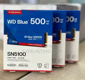 Wd Blue Sn5100 500gb Pcie Gen4 Nvme M.2 SSD