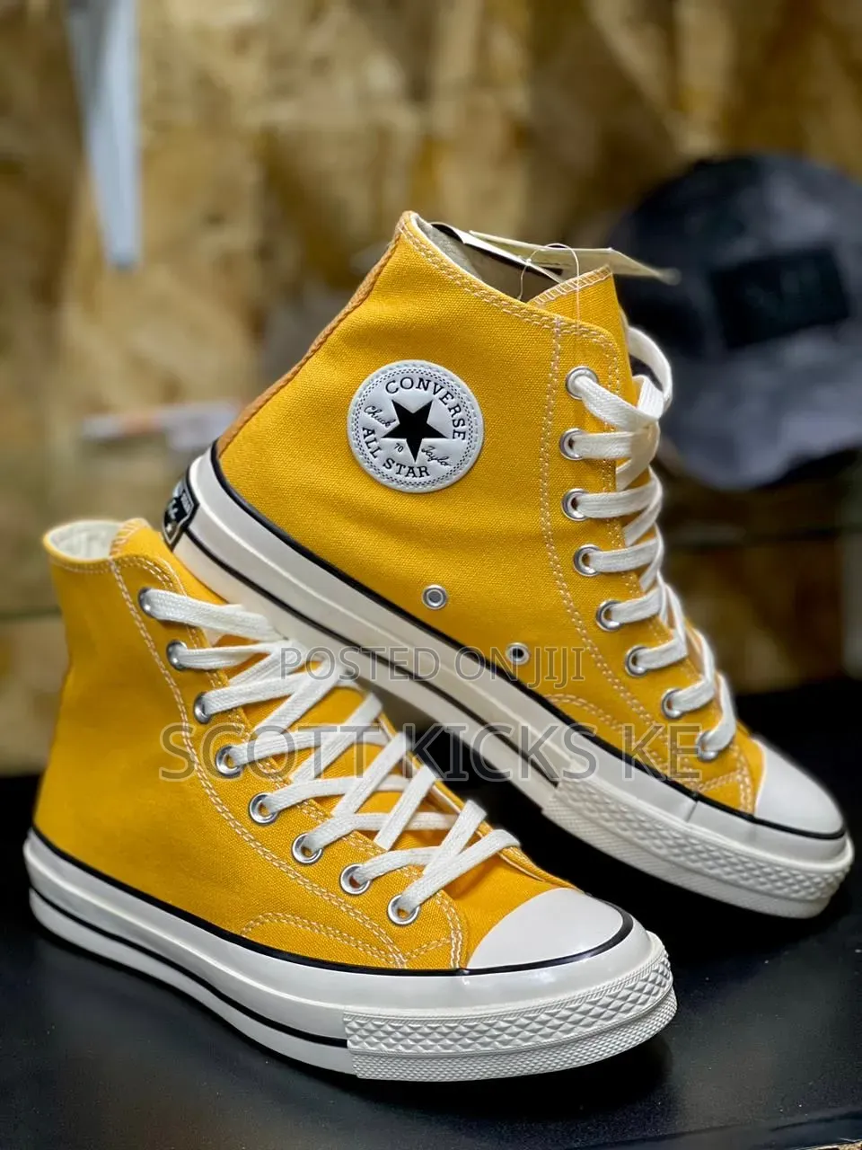 Converse Chuck 70 Highboot Mustard Yellow