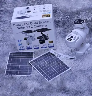 Ubox CCTV Cameras With Solar Panels and SIMCard 6MP Solar CCTV Camera