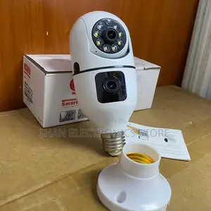Real-Time Remote Access 360° Panoramic Dual Lens PTZ Security Cam