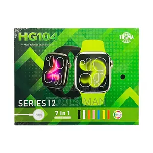 TOSMA HG104 Series 12 Smart Watch 7-in-1 AMOLED Wireless Charge