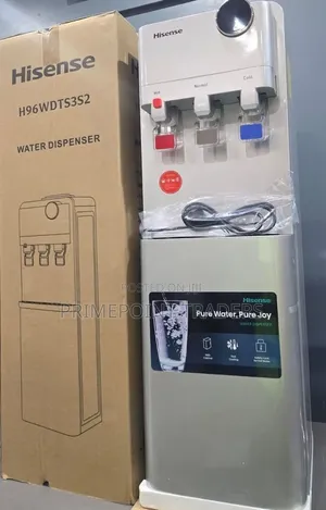 Hisense Water Dispenser Silver Hot ,Cold Normal Safety Lock Compressor
