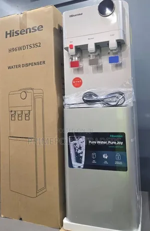 Hisense Water Dispenser Silver Hot ,Cold Normal Safety Lock Compressor