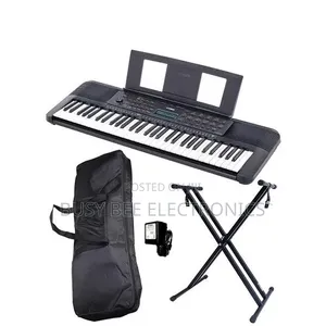 Yamaha Portable PSR-E283 Keyboard With Stand, Power Adapter and Bag