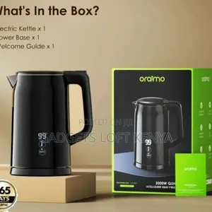 Oraimo Smart Kettle OH- 2000W 304 Stainless Steel Electric Kettle
