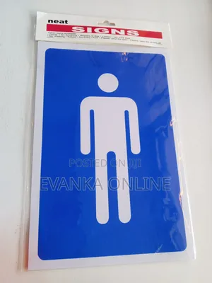 Men Restroom Sign/Men Toilet Sign/Gents